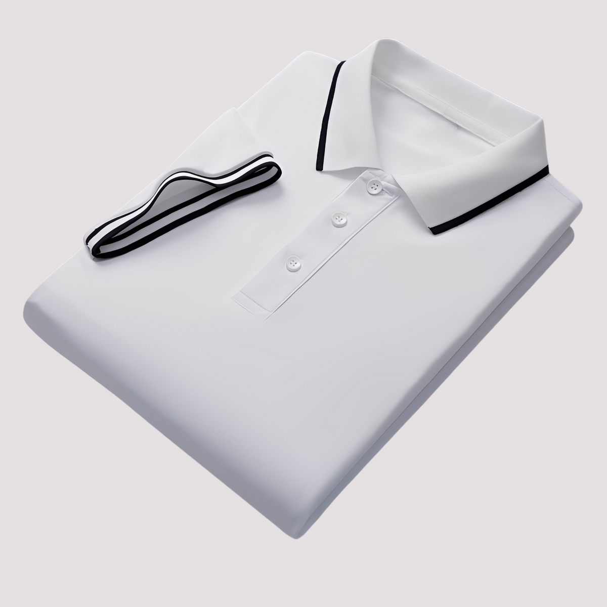 Barnaby - Polo pour homme à manches courtes et style décontracté