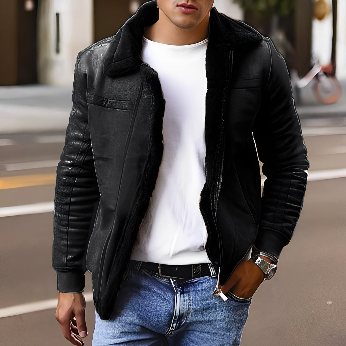 Josh - Veste épaisse et chaude pour hommes