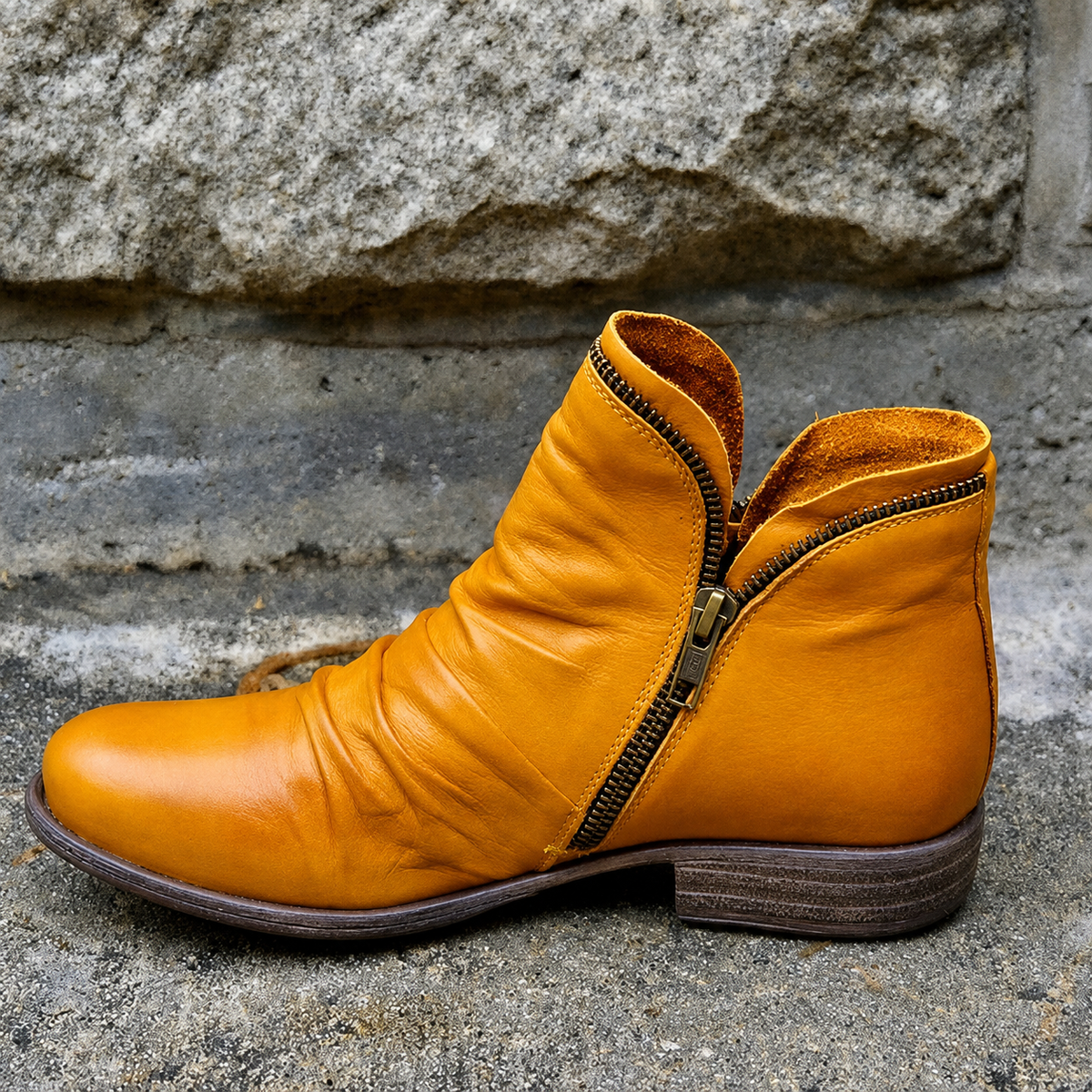Julie - Bottes Élégantes à Fermeture Éclair