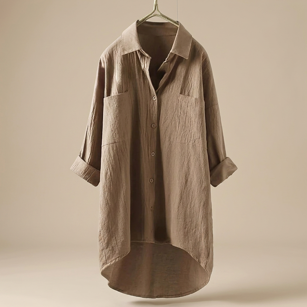 Jacient - Chemise Boutonnée Décontractée