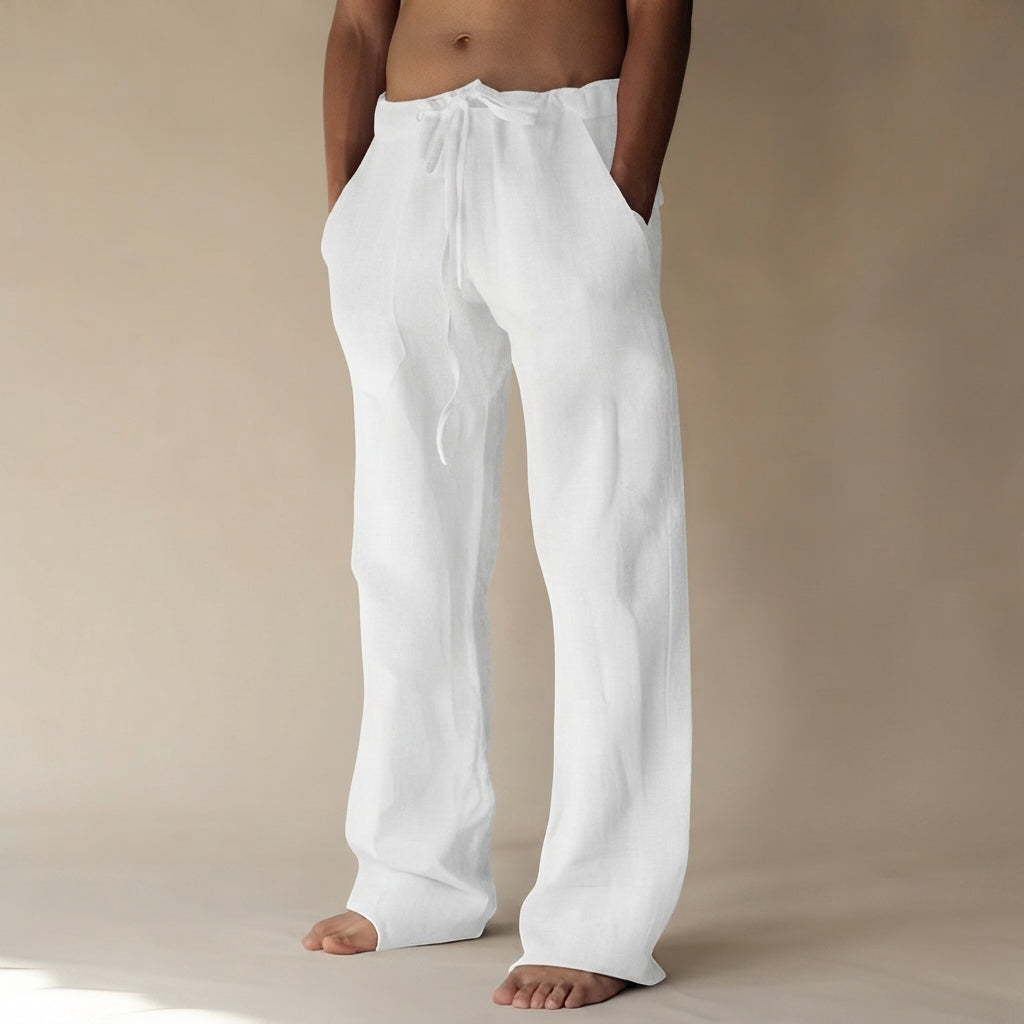 Arthur - Pantalons homme à jambes larges