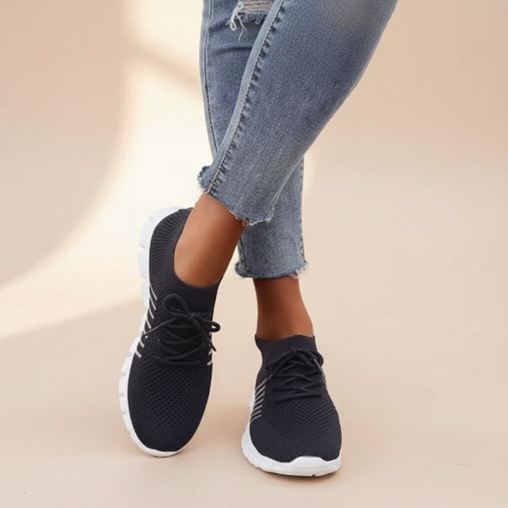 Vicky - Chaussures à Lacets Respirantes