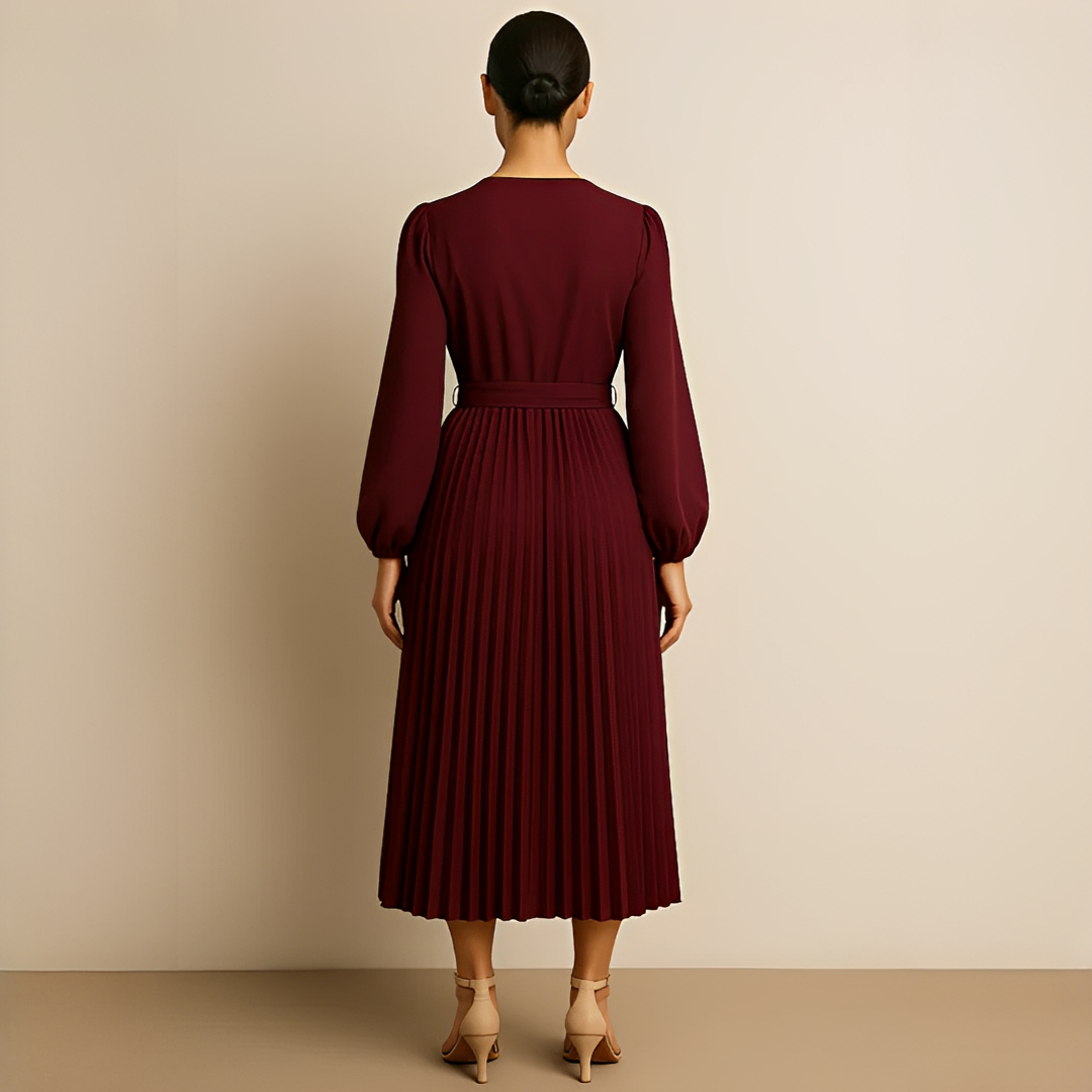 Naomi - Robe Chic à Col V Croisé