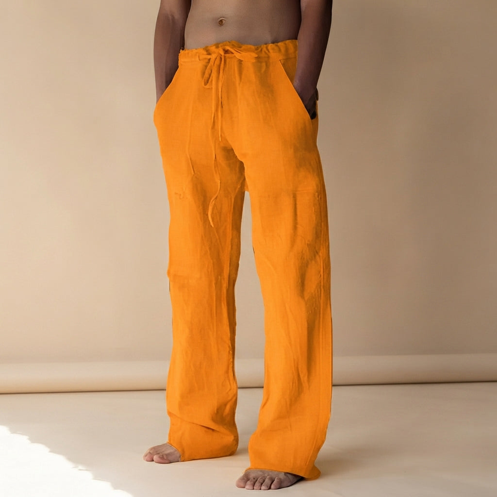 Arthur - Pantalons homme à jambes larges