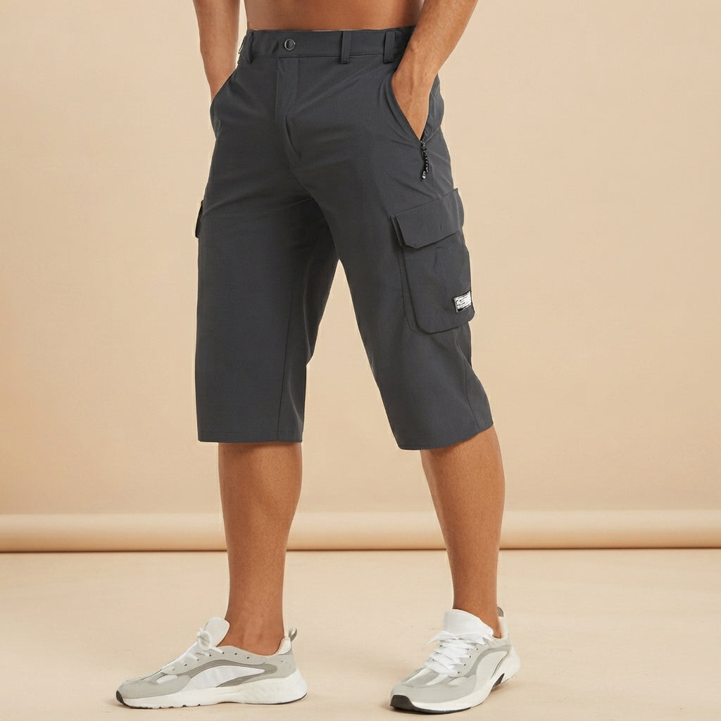 Cedrik - Short Cargo à Taille Élastique