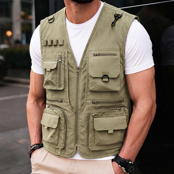 Kyle - Veste Aventure avec Poches Multiples