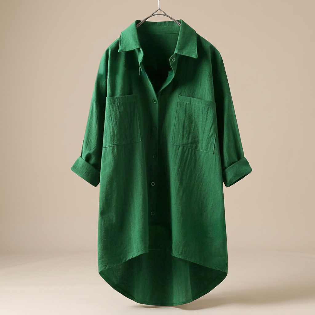 Jacient - Chemise Boutonnée Décontractée