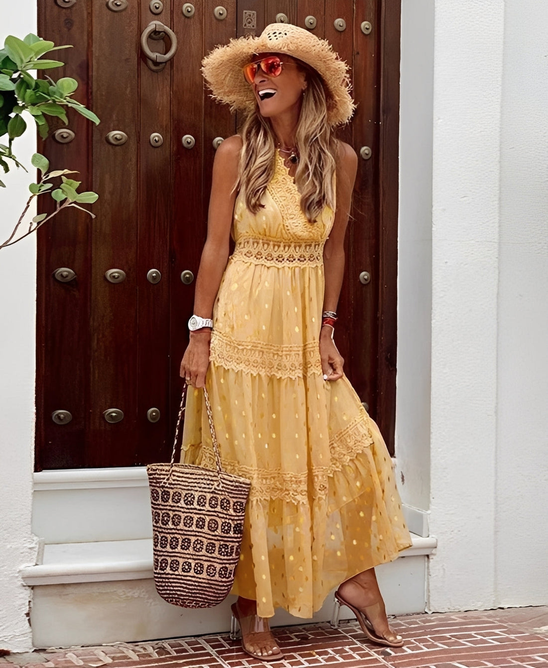 Jesse - Jupe longue chic au style bohème pour femmes