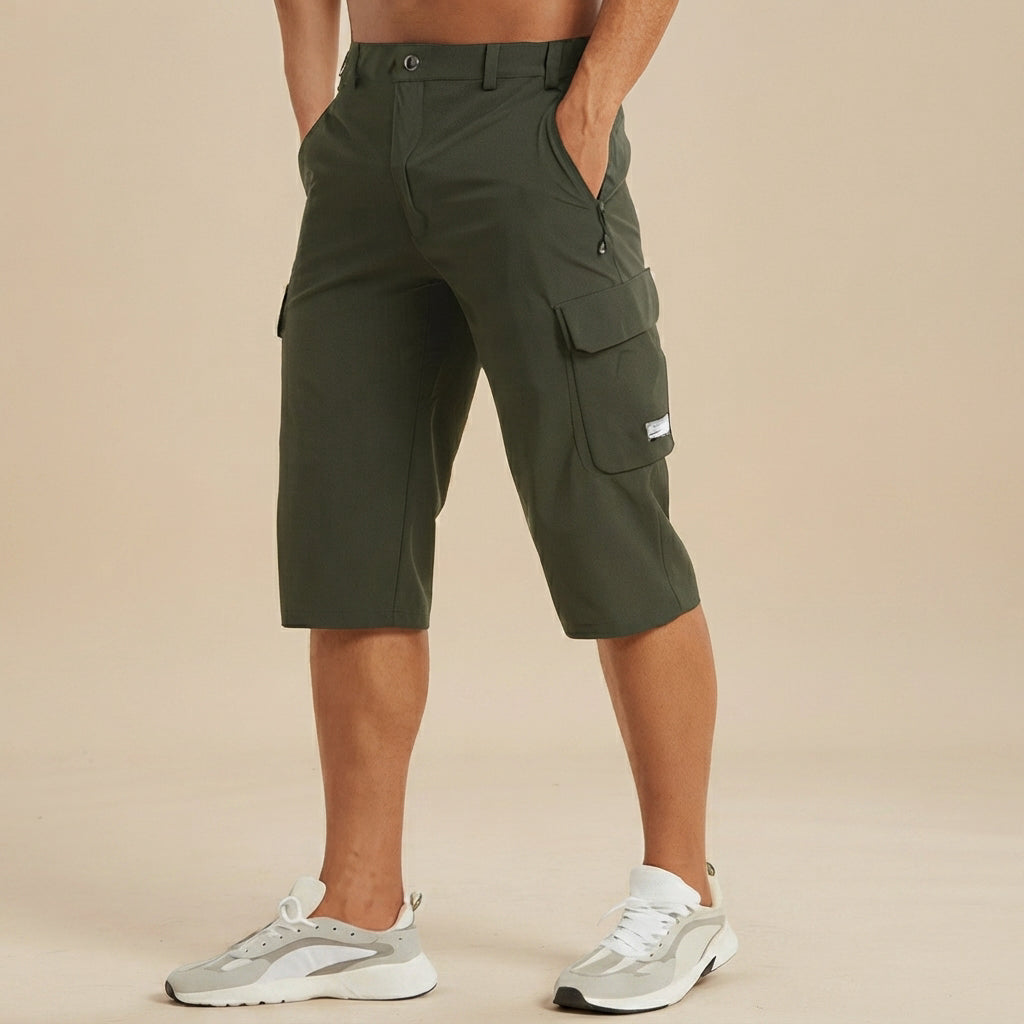 Cedrik - Short Cargo à Taille Élastique