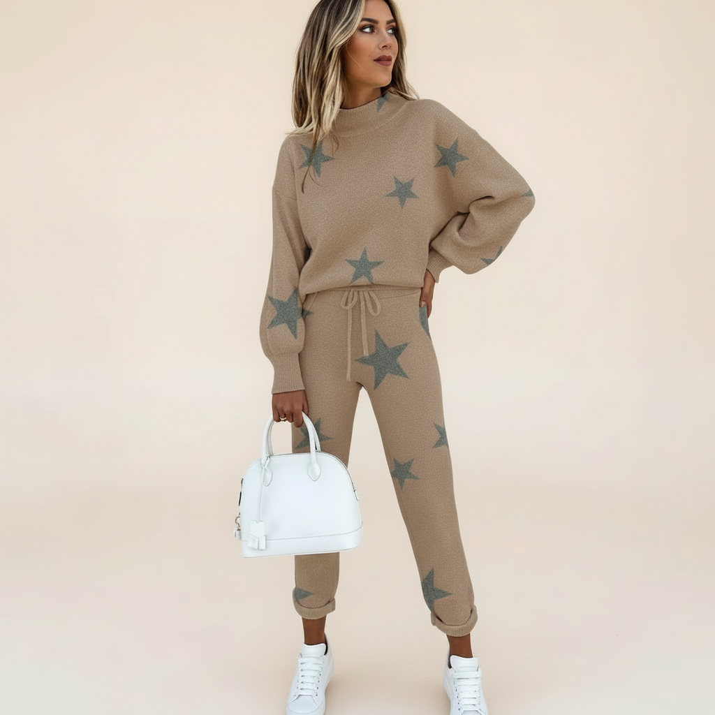 Avenie - Ensemble de Pantalon à la Mode
