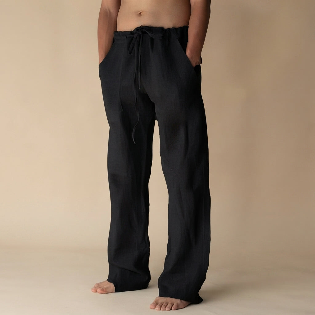 Arthur - Pantalons homme à jambes larges