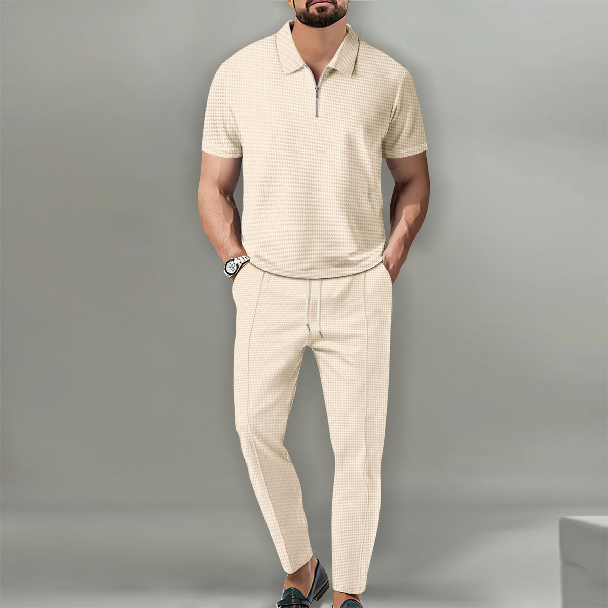 Charles - Ensemble gaufré stylé pour hommes