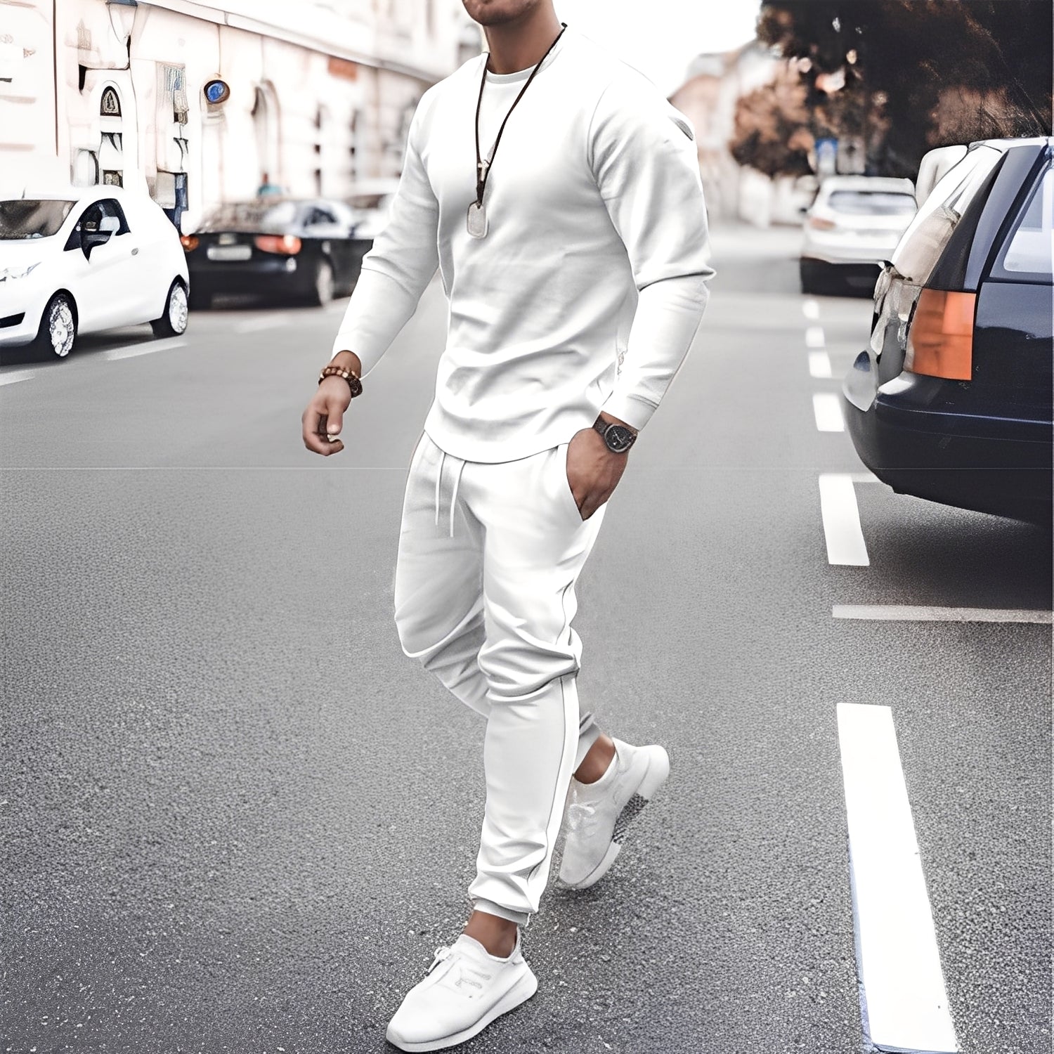 Dwayne - Ensemble de pantalons moderne