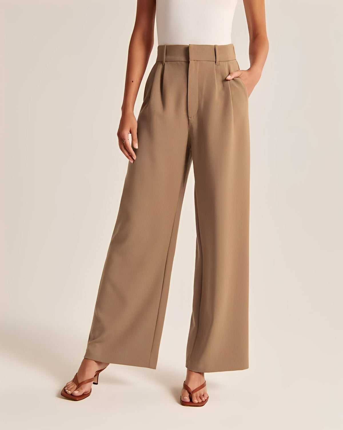 Ruth - Pantalon chic à jambes larges pour femmes