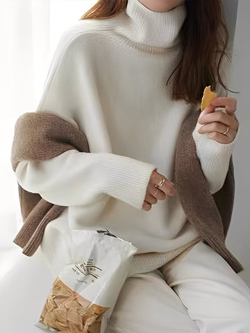 Yvette - Pull col roulé pour femmes