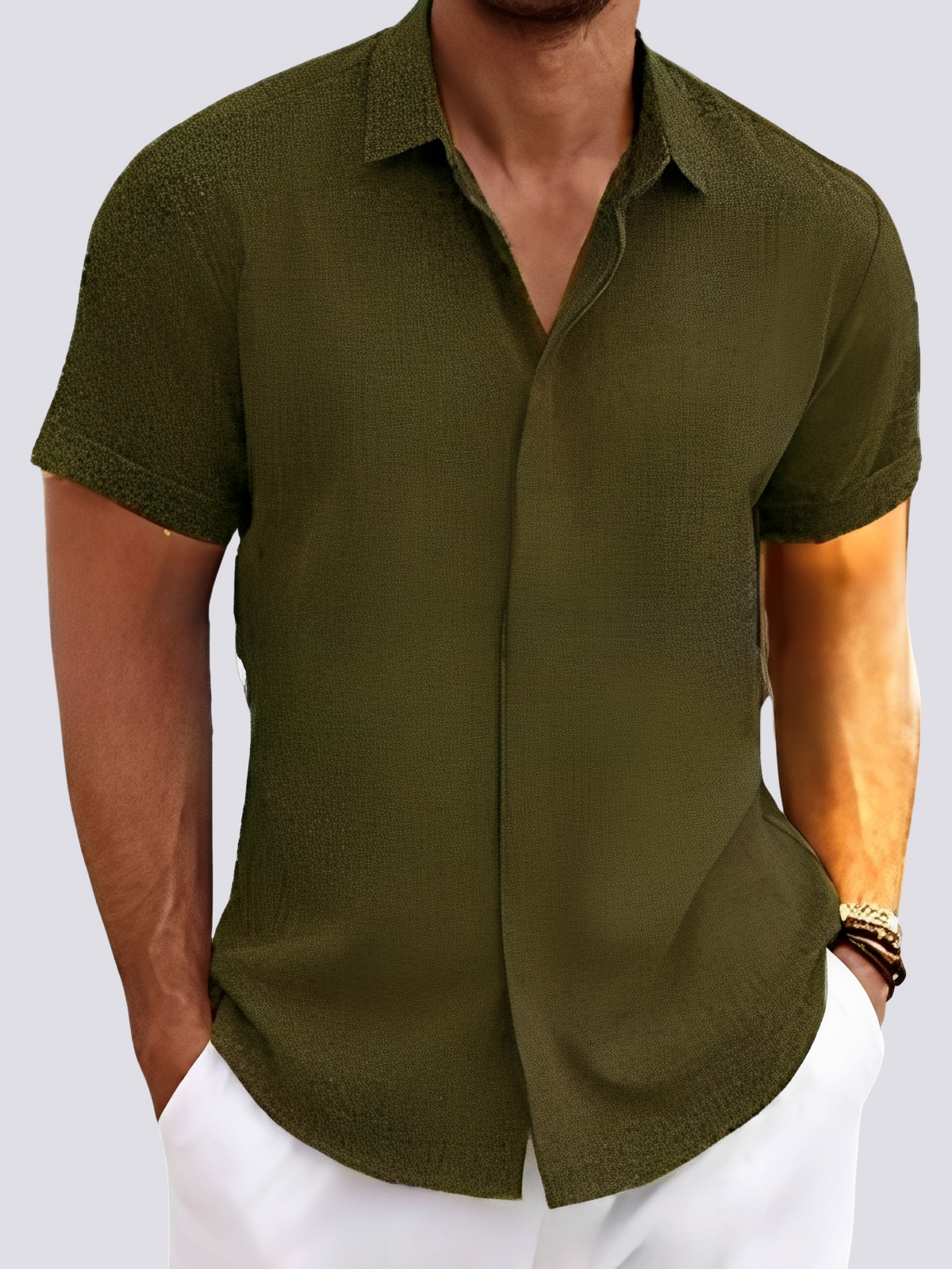 Dale - Chemise ample et décontractée pour hommes