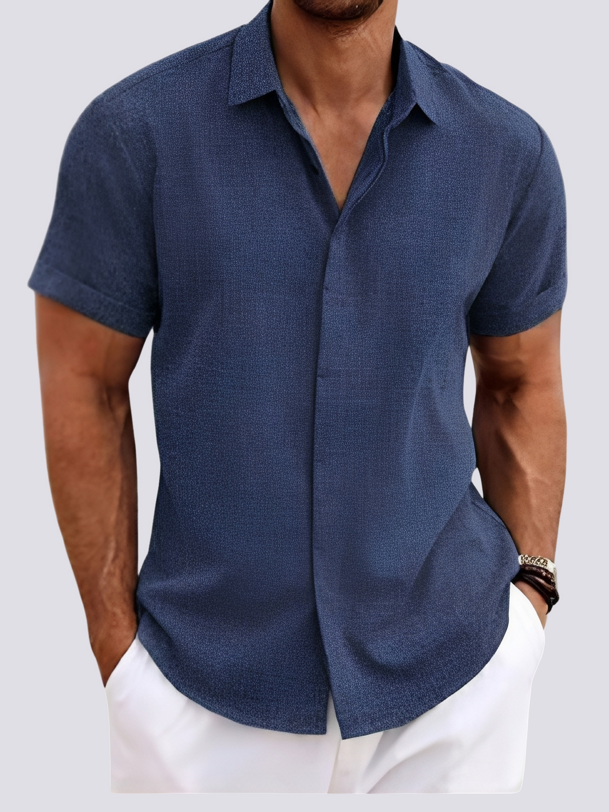 Dale - Chemise ample et décontractée pour hommes