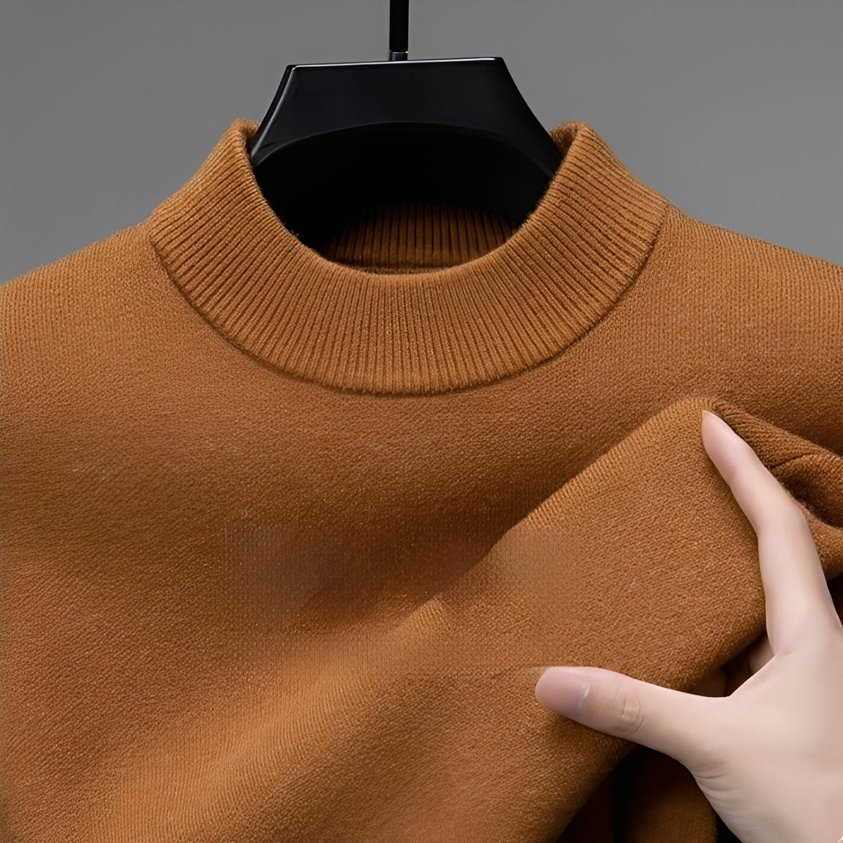 Davis - Pull décontracté avec ourlet pour hommes