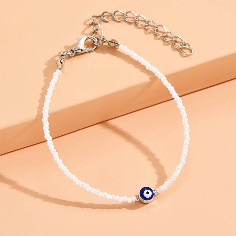 Bracelet de perles Evil Eye - Bracelet de perles Oeil de Diable
