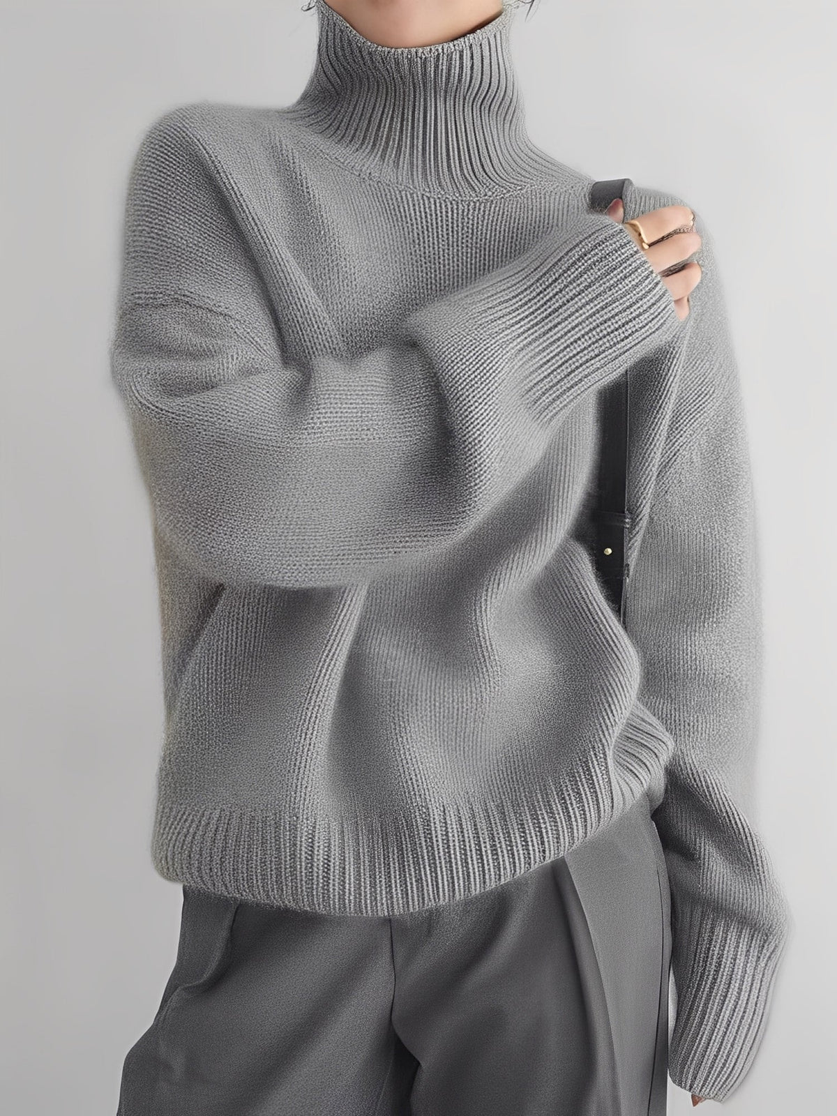 Yvette - Pull col roulé pour femmes