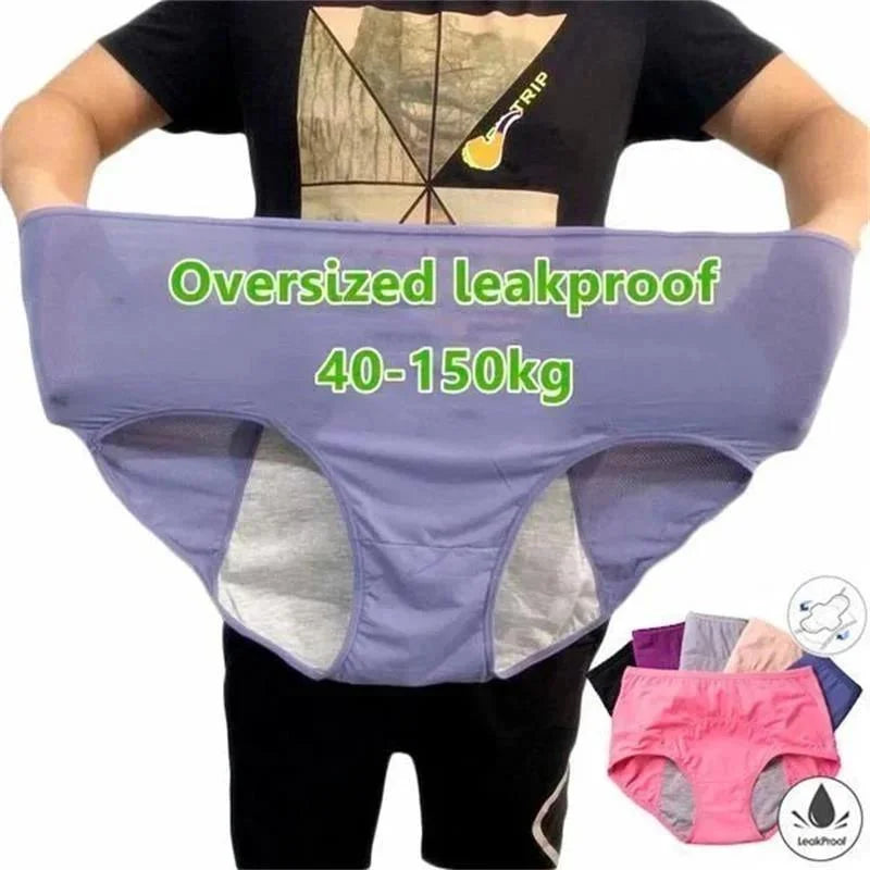 Culottes taille haute anti-fuites - Grandes tailles - Confort maximal et protection efficace