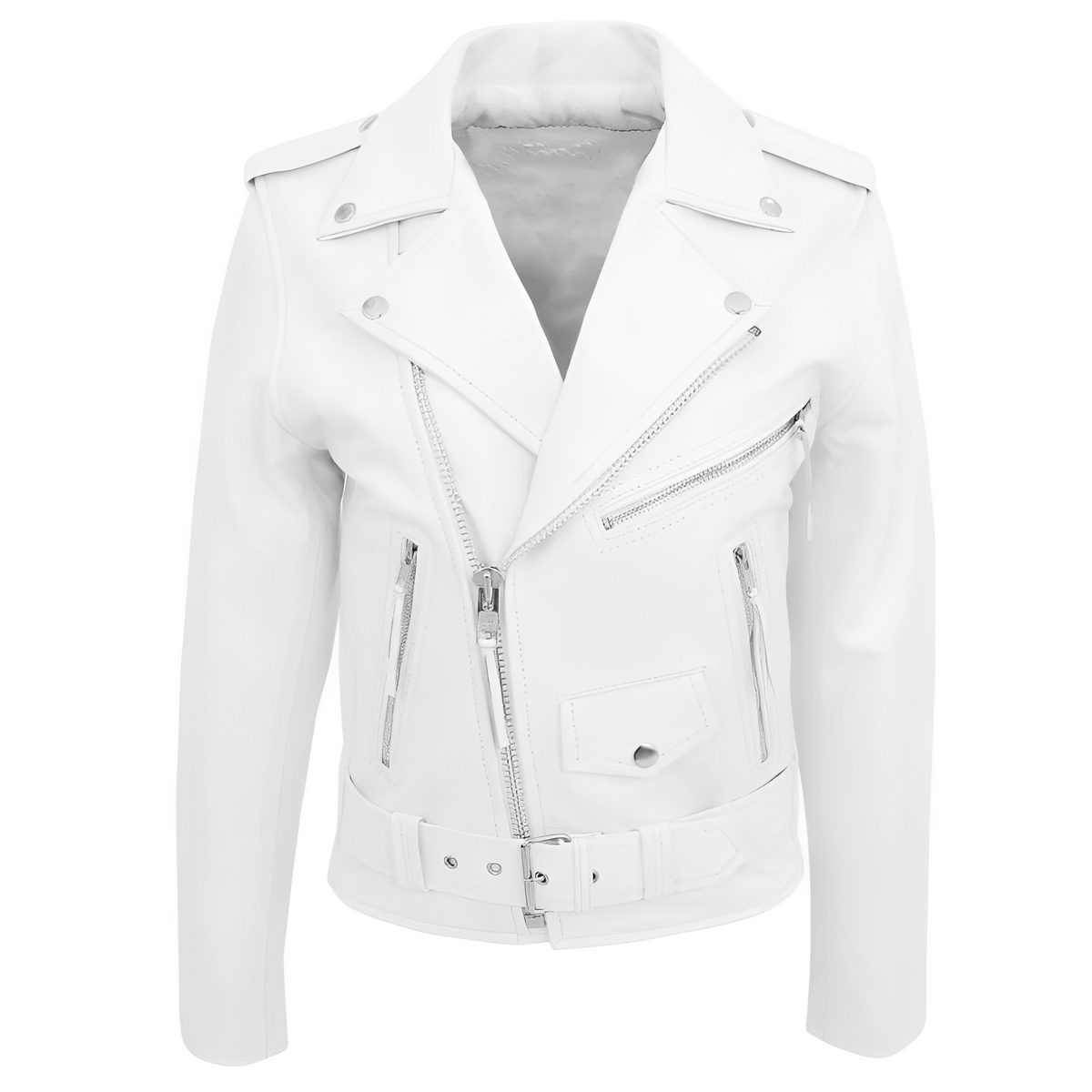 Brandon - Veste de motard avec multiples poches pour hommes