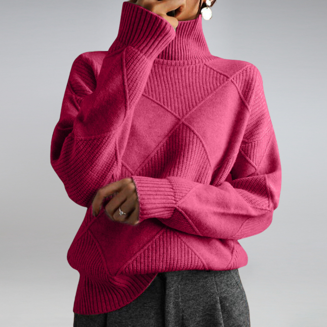 Camille - Pull à col roulé pour femmes