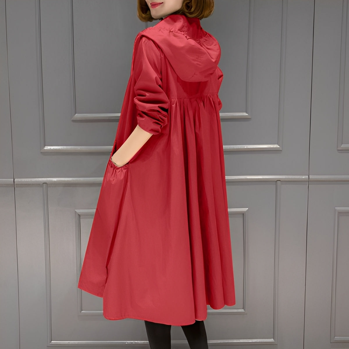 Margarette - Manteau de pluie élégant avec capuche pour femmes