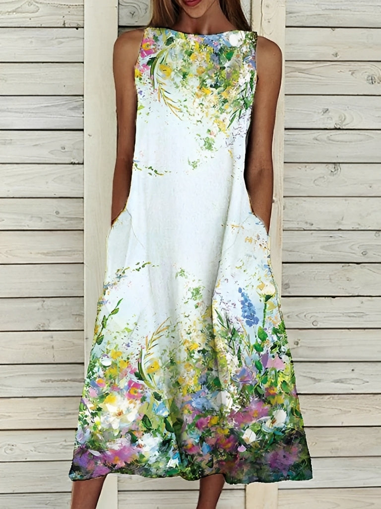 Josephine - Robe raffinée avec motif floral pour femmes