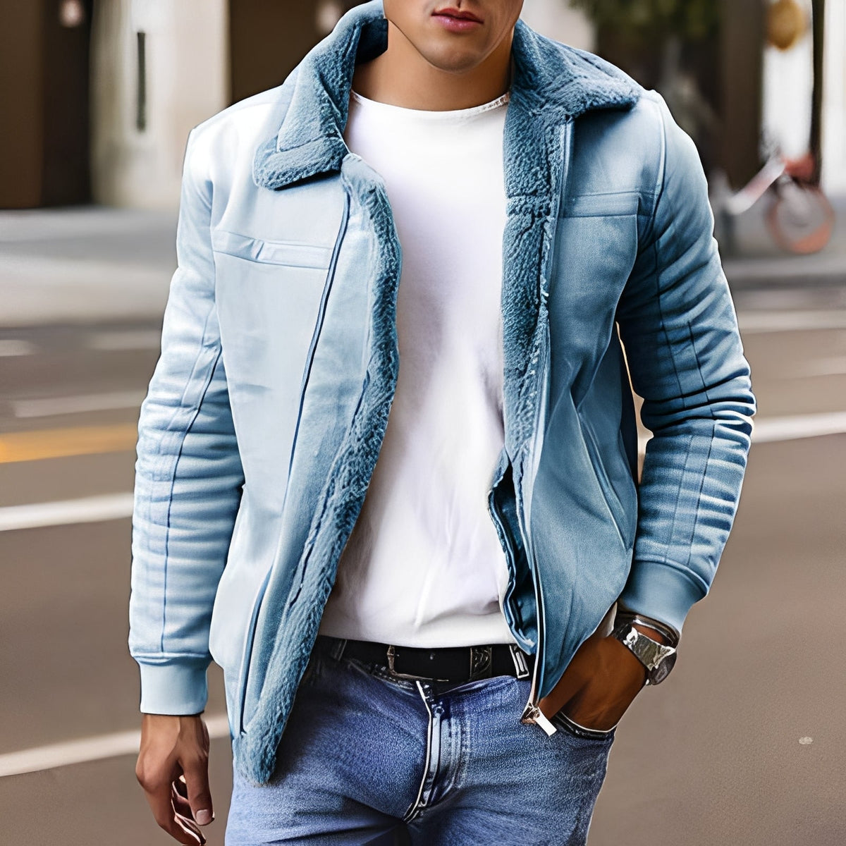Josh - Veste épaisse et chaude pour hommes
