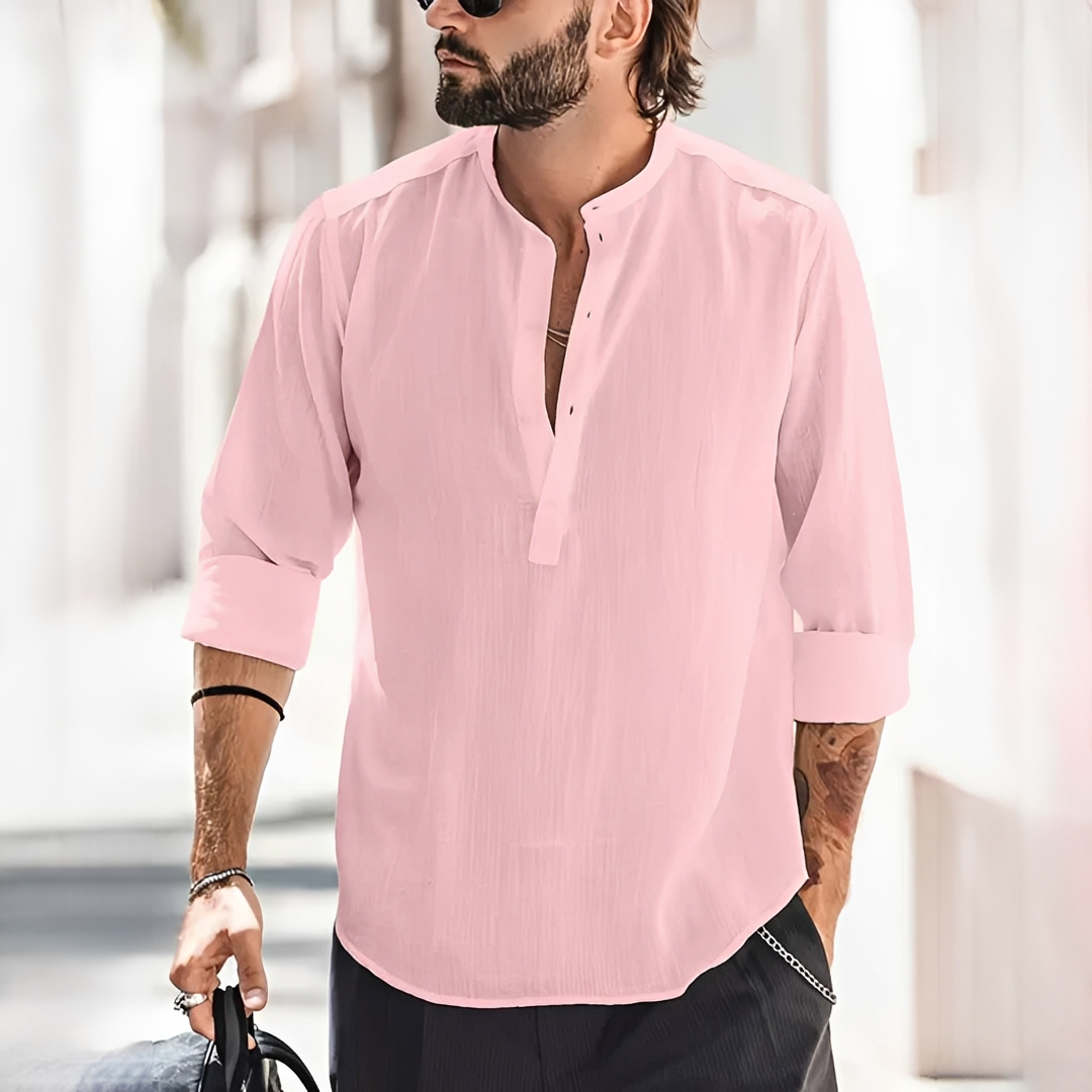 Enrico - Chemise légère et tendance pour l'été homme