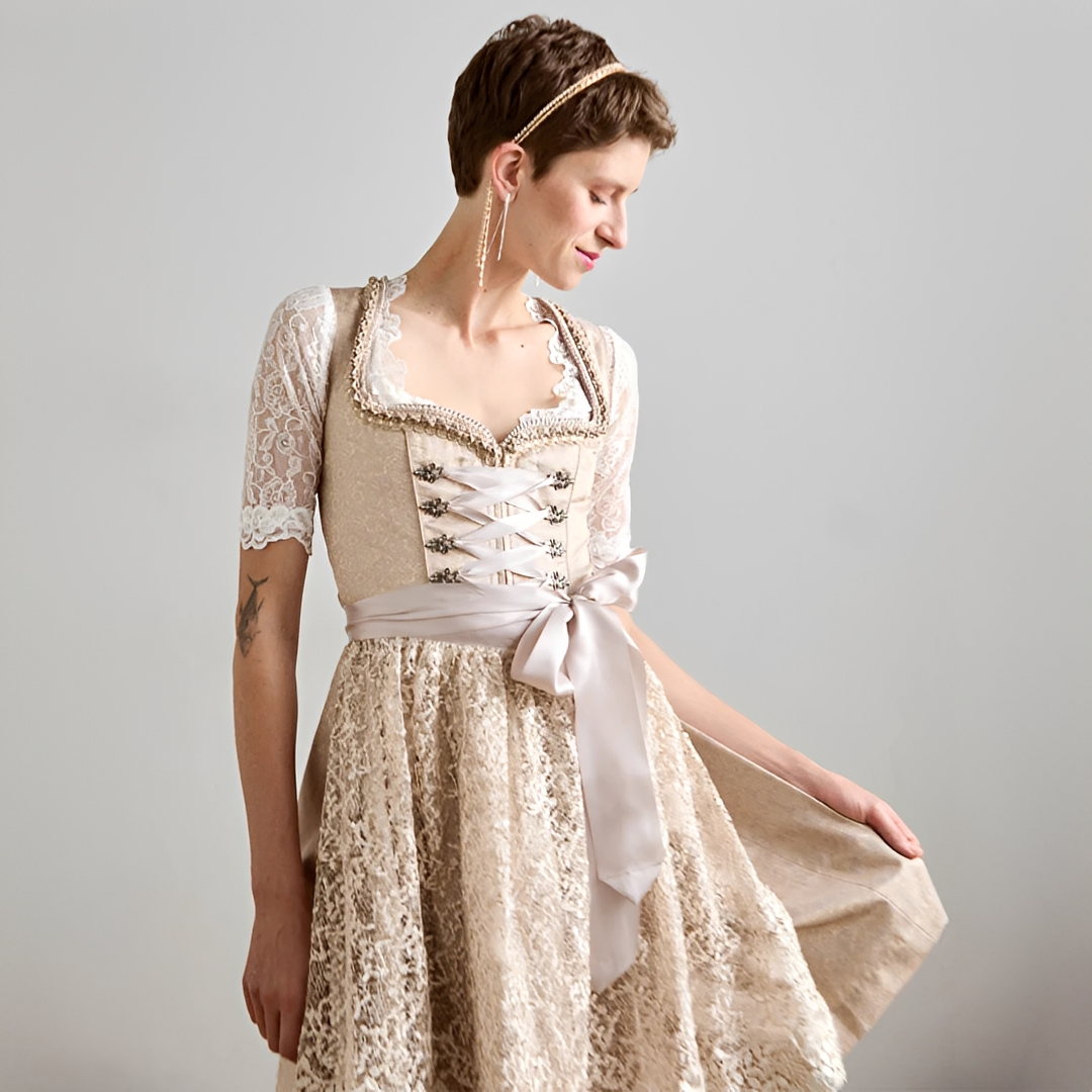 Eunes - Robe chic à lacets pour femme