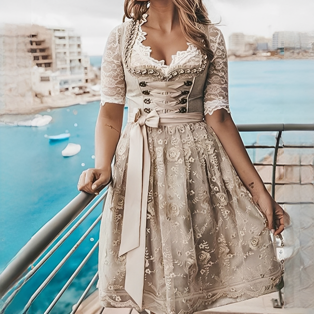Mayette - Robe vintage élégante pour femme (Futter nicht enthalten)