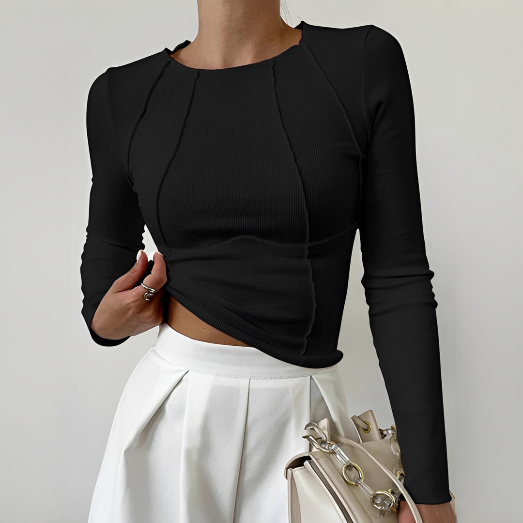 Matilda - Haut chic à manches longues pour femme