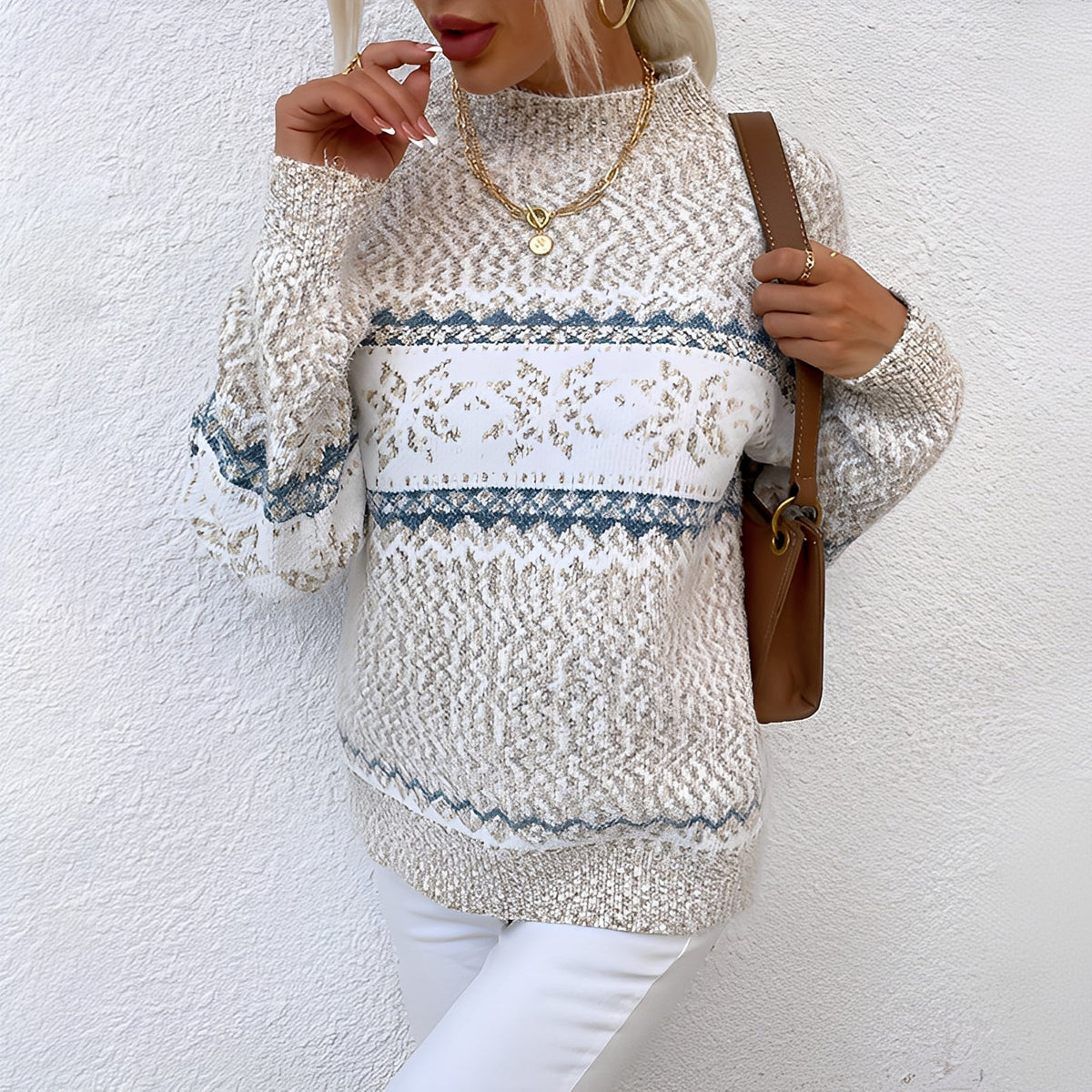Joselyne - Pull confortable et chic