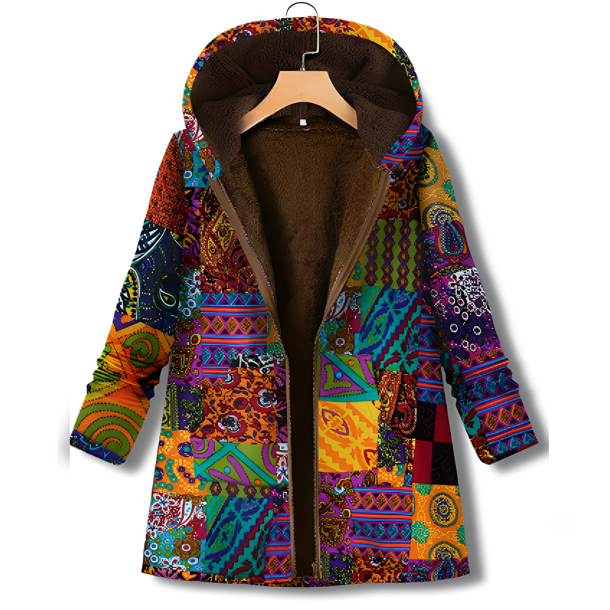 Olyvia - Veste vintage à motif pour femmes