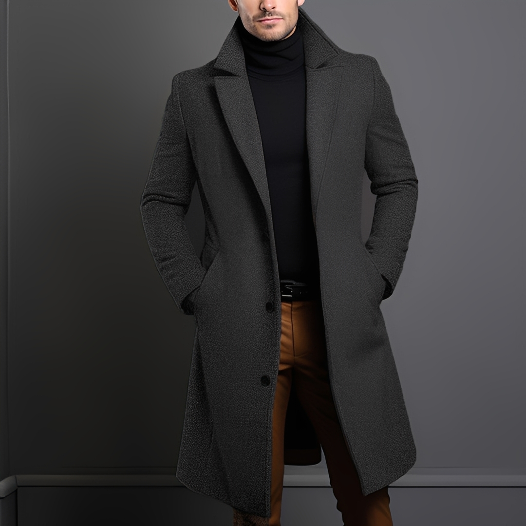 Kévin - Manteau traditionnel et chaud en surlongueur