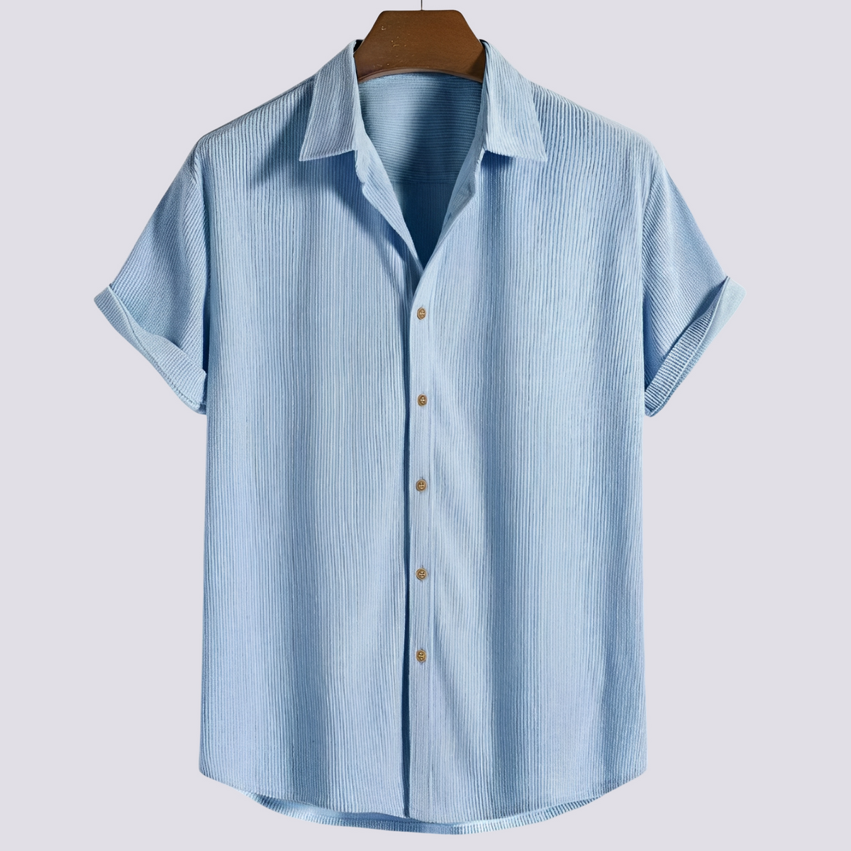 Kierce - Chemise homme à motif décontracté