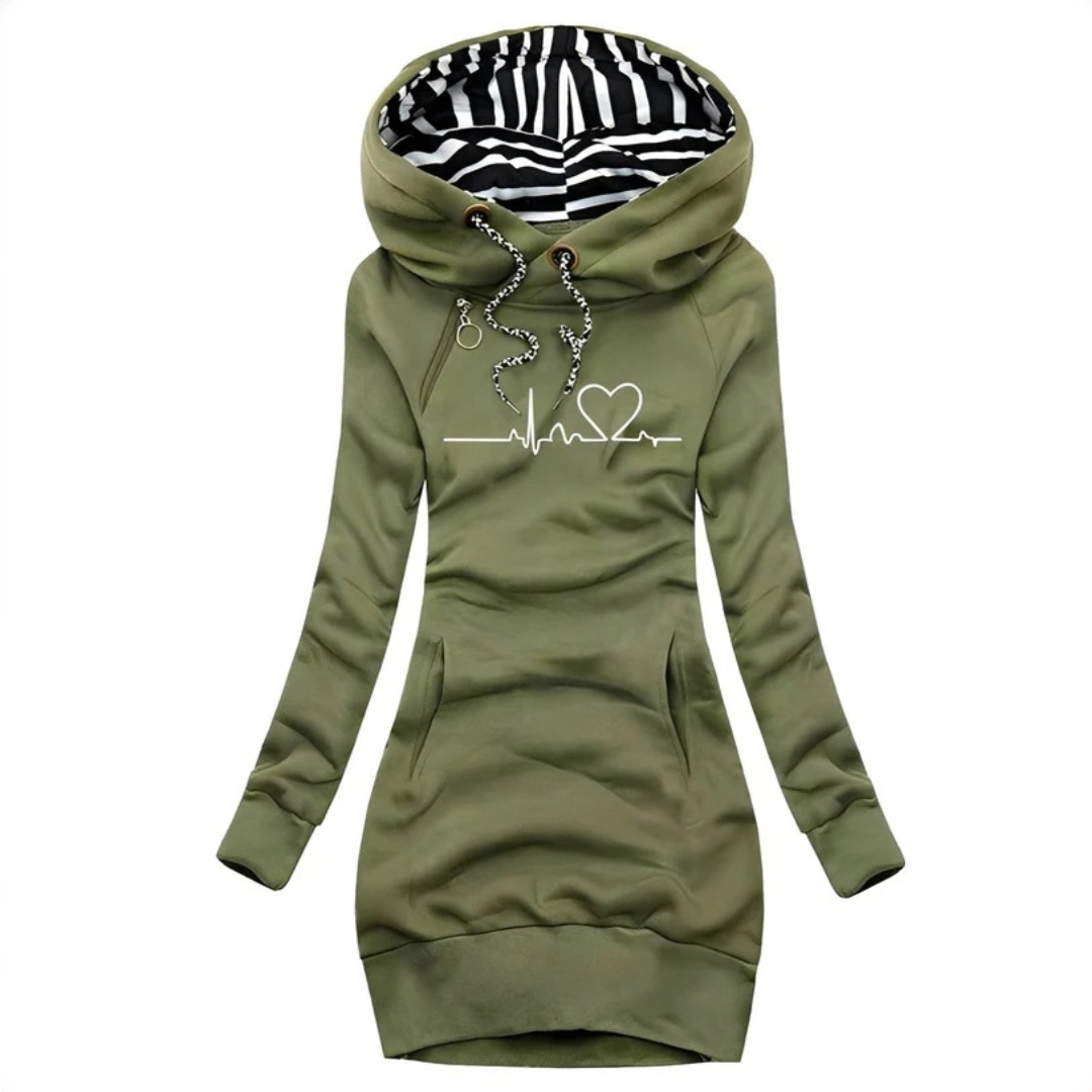 Jaidyn - Robe à capuche tendance