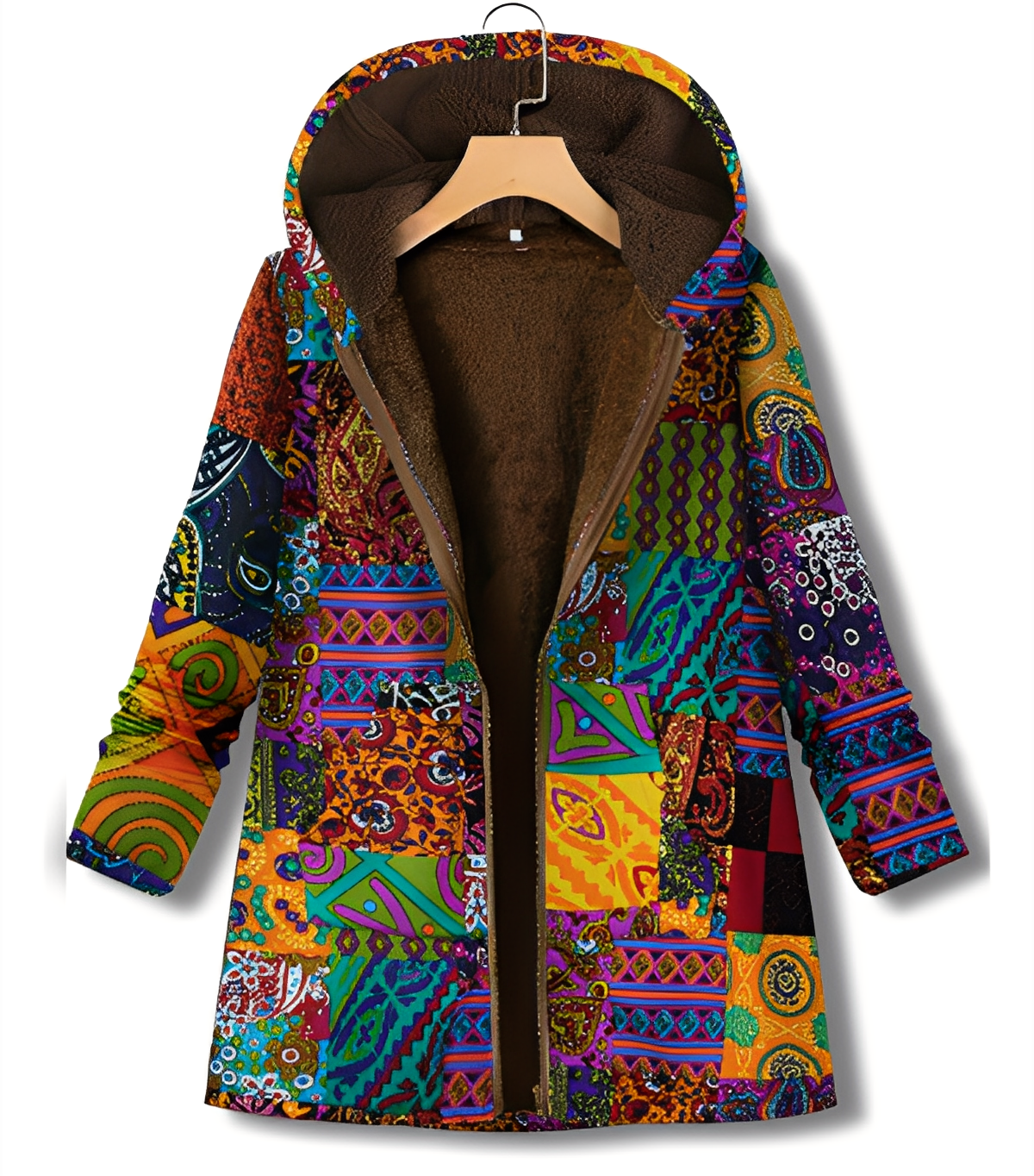 Jaslene - Classique, épaisse, chaude parka-veste pour femmes