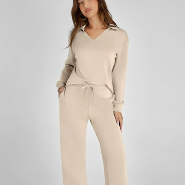 Carmena - Ensemble de pantalon confortable et chaleureux