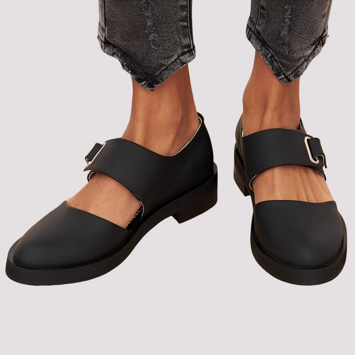 Addie - Chaussures à boucle raffinées pour femmes