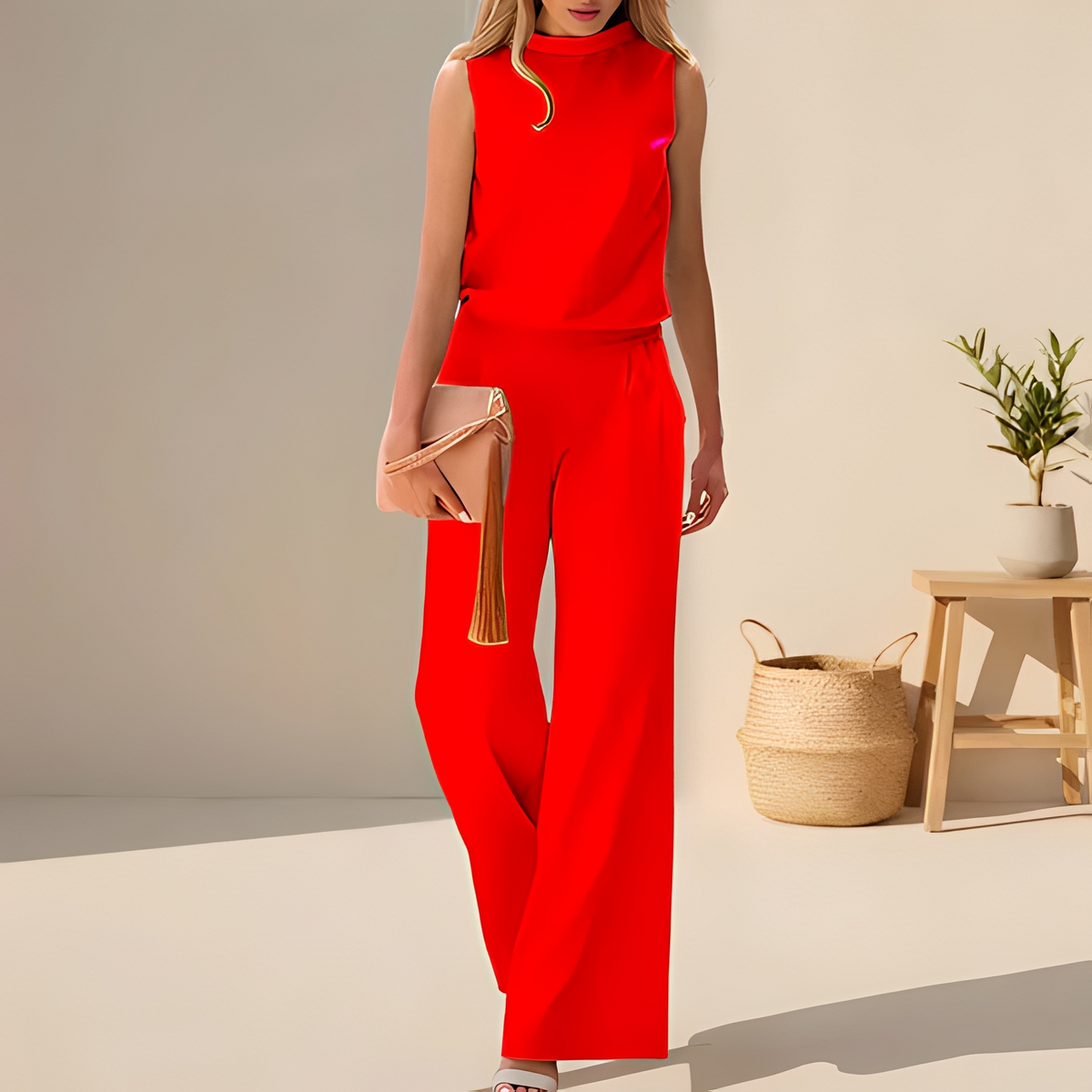 Mykah - Combinaison chic et élégante pour femme