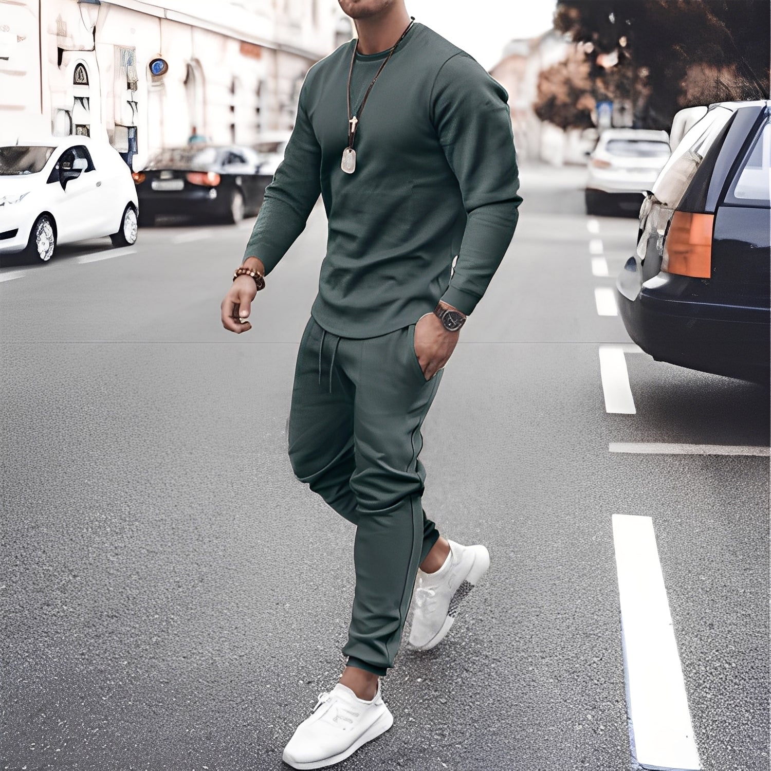 Dwayne - Ensemble de pantalons moderne