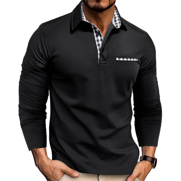 Jimmy - Chemise à manches longues, chaude et décontractée
