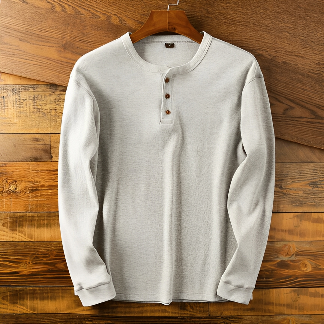 Benjie - Chemise à manches longues agréable pour homme
