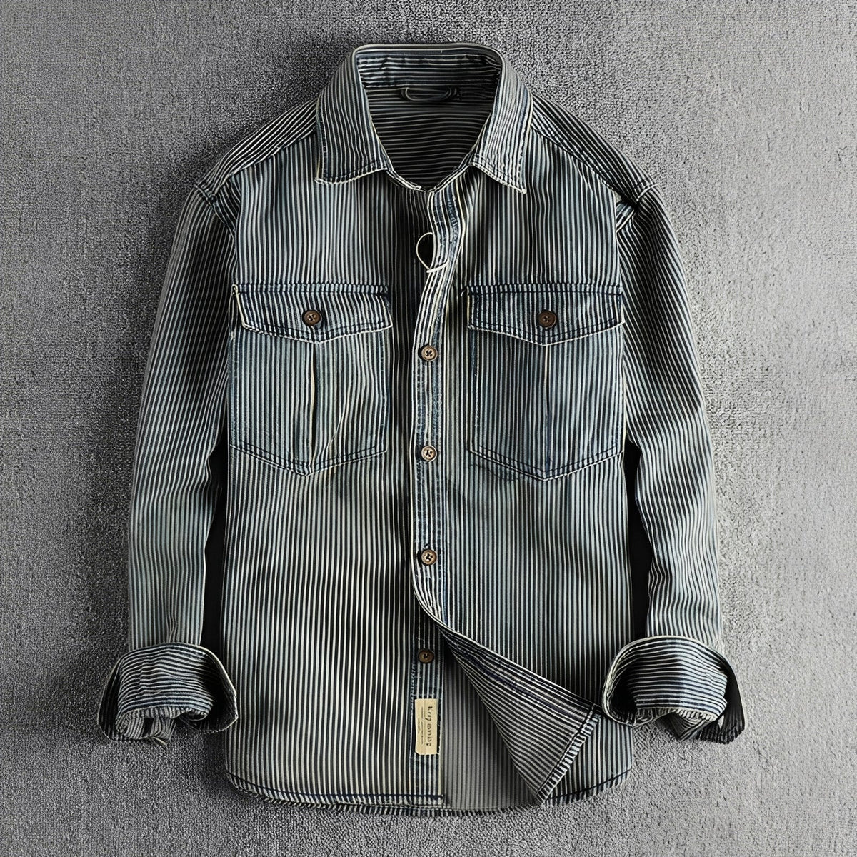 Justin - Chemise en jean classique pour hommes