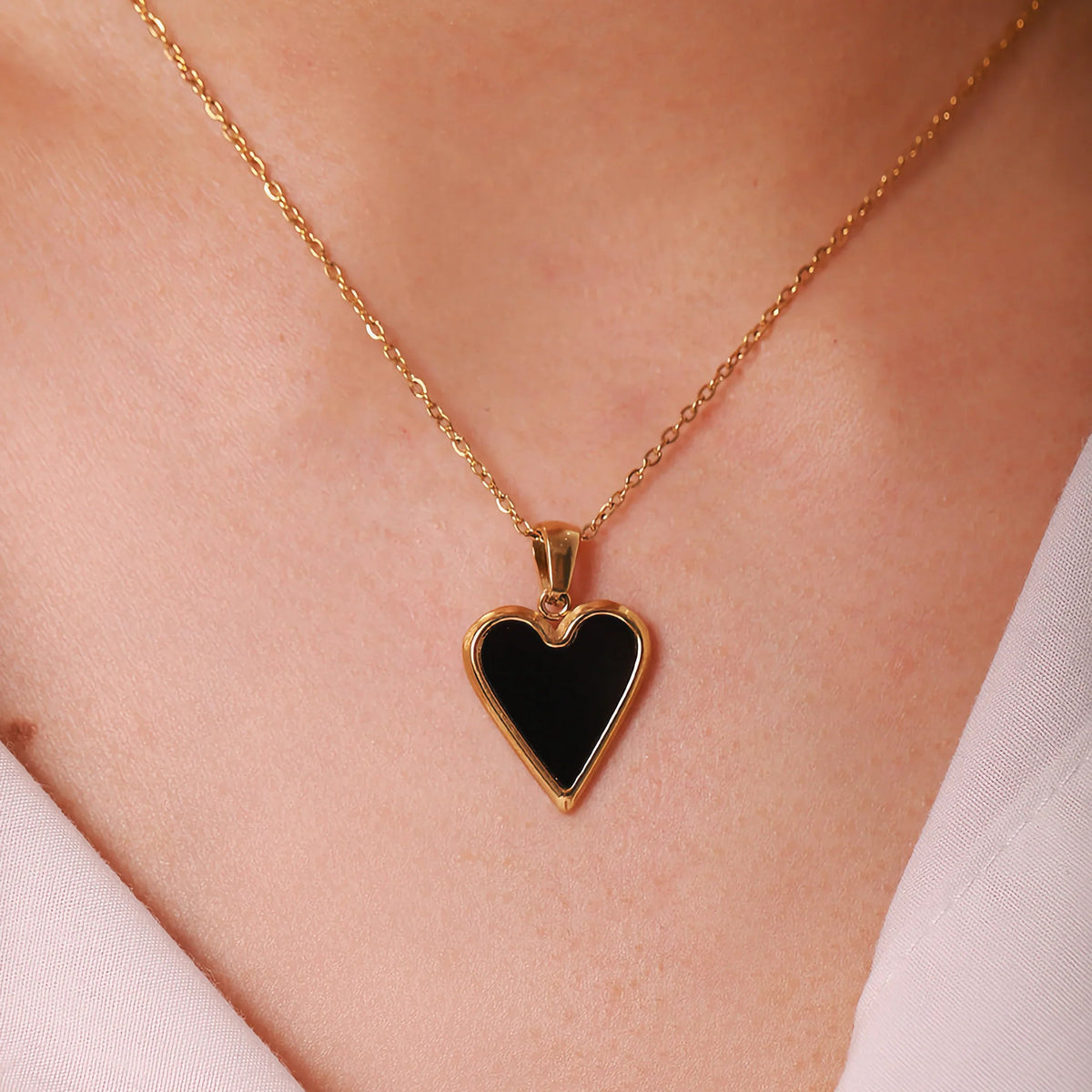 Blythe – Collier cœur élégant