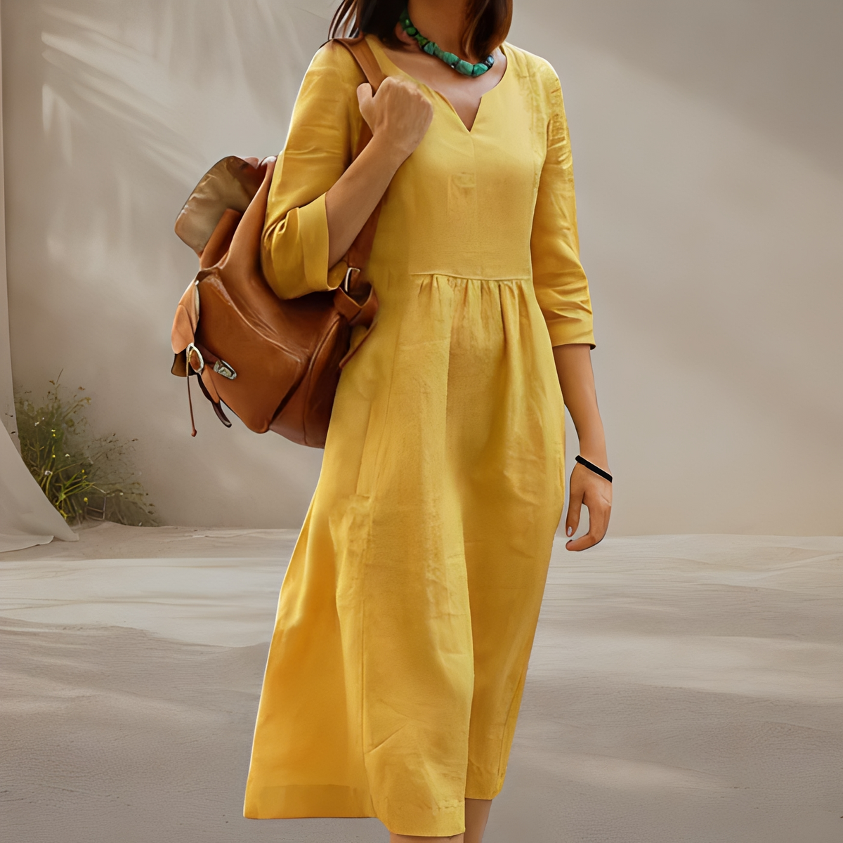 Meecah - Robe d'été décontractée pour femme