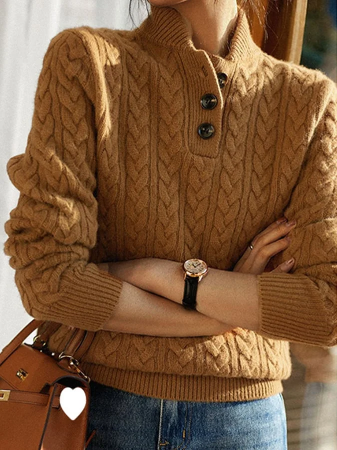 Alice - Magnifique Pull Col Roulé